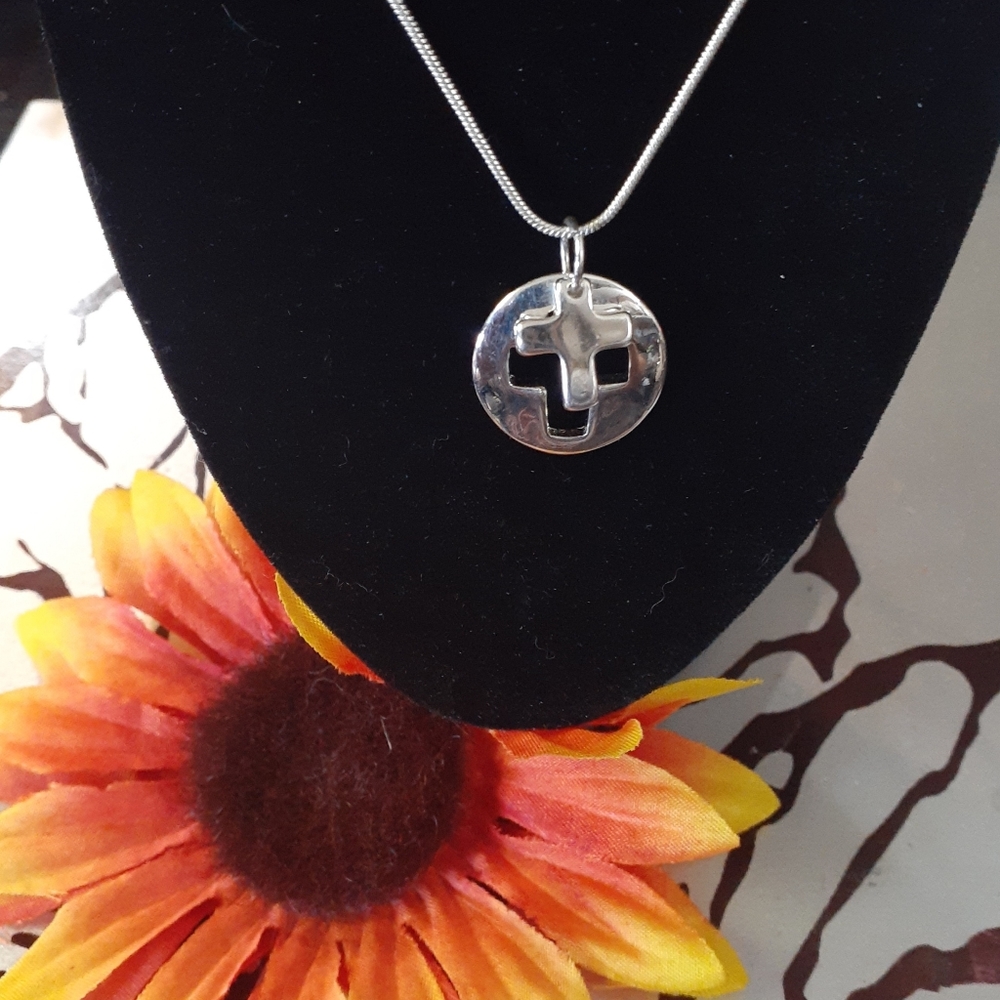 925 SS CROSS Necklace